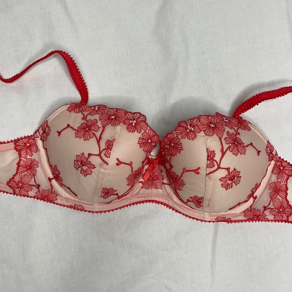 VS Dream Angels Lined Demi Bra